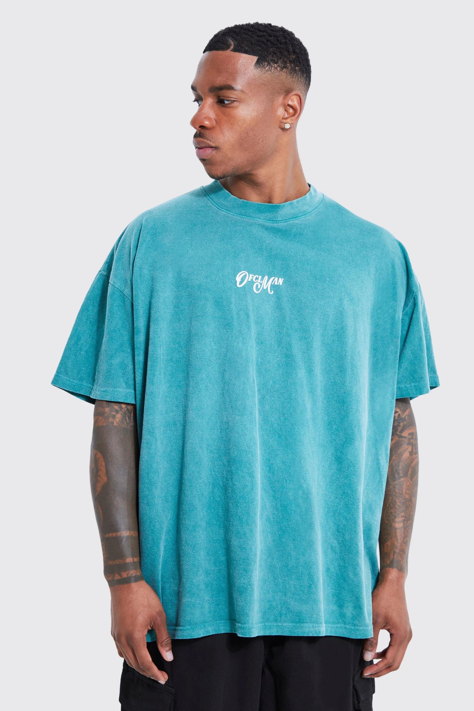 OVERSIZED T-SHIRT 3D TRIBAL PRINT